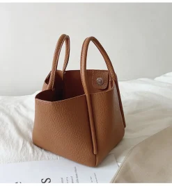 Elena Handbags Soft Leather Bucket Bag