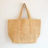 Elena Handbags Soft Raffia Woven Summer Straw Shoulder Bag
