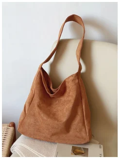 Elena Handbags Soft Suede Shoulder Bag