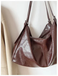 Elena Handbags Soft Suede Shoulder Bag
