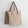 Elena Handbags Straw Woven Summer Fashion Bag