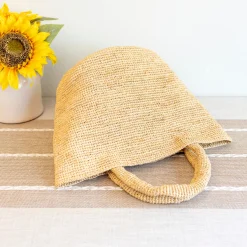 Elena Handbags Summer Fashion Raffia Basket Bag