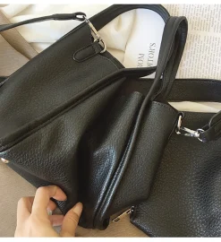 Elena Handbags Ultra Soft Leather Bucket Bag