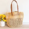 Elena Handbags Women's Large Soft Raffia Woven Summer Straw Tote
