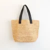 Elena Handbags Women's Large Soft Raffia Woven Summer Straw Tote