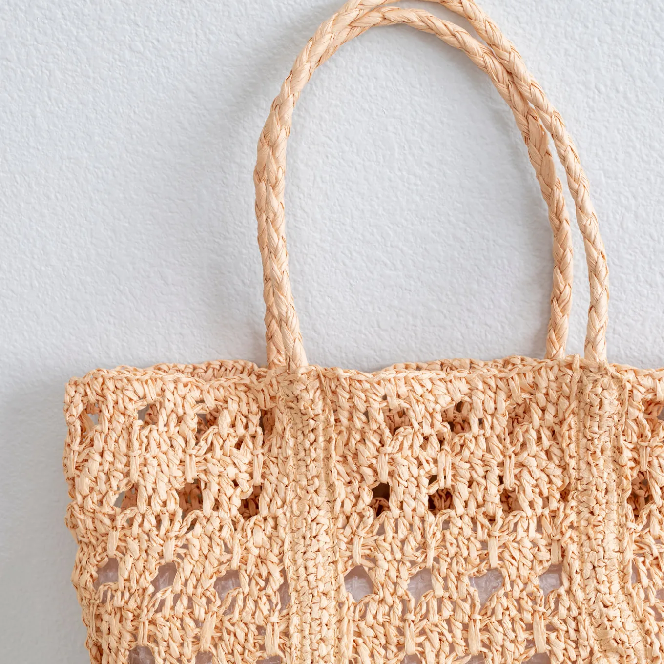 Elena Handbags Women's Large Woven Summer Straw Tote