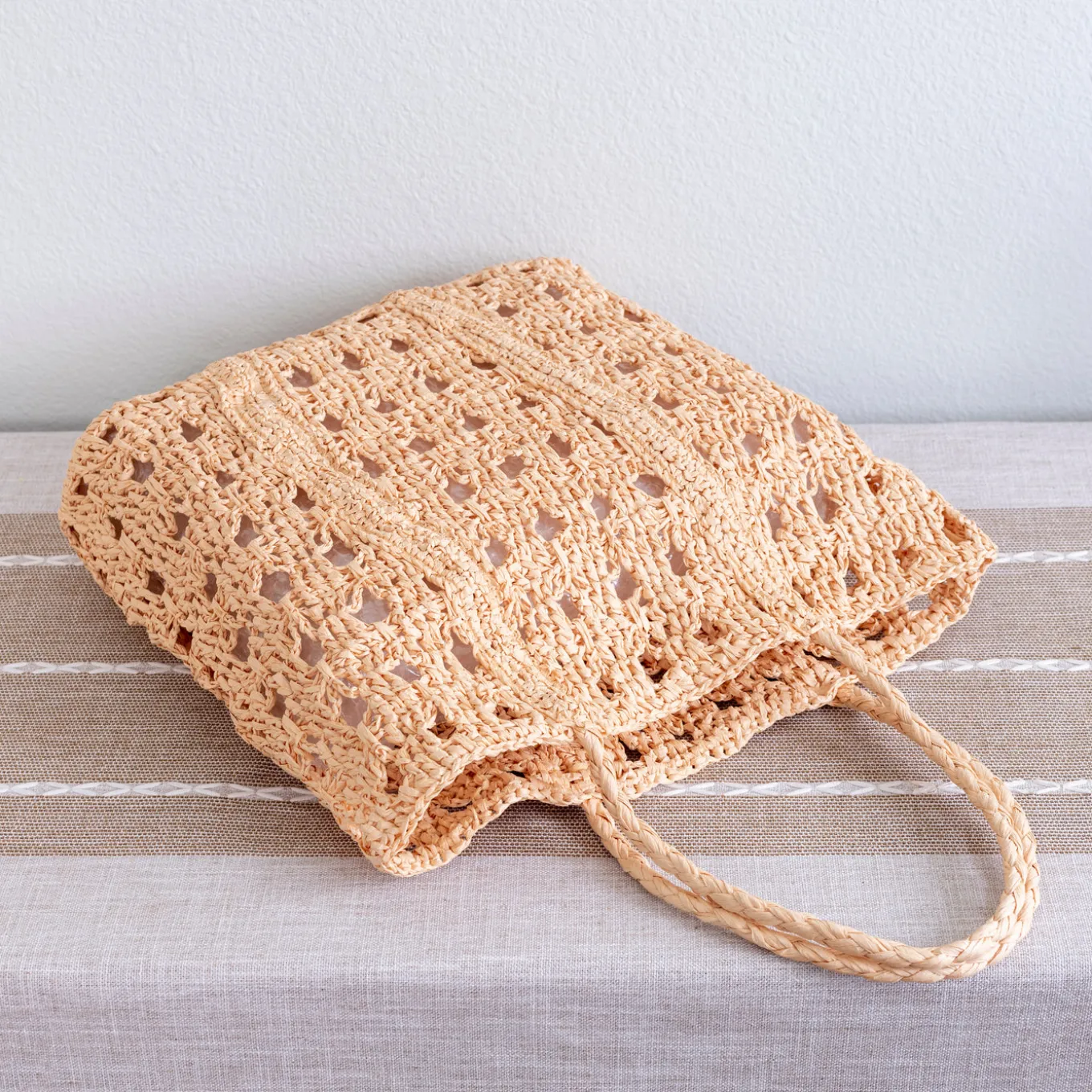 Elena Handbags Women's Large Woven Summer Straw Tote