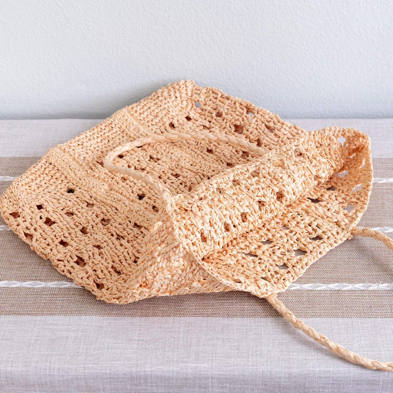Elena Handbags Women's Large Woven Summer Straw Tote