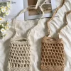 Elena Handbags Woven Crossbody Purse
